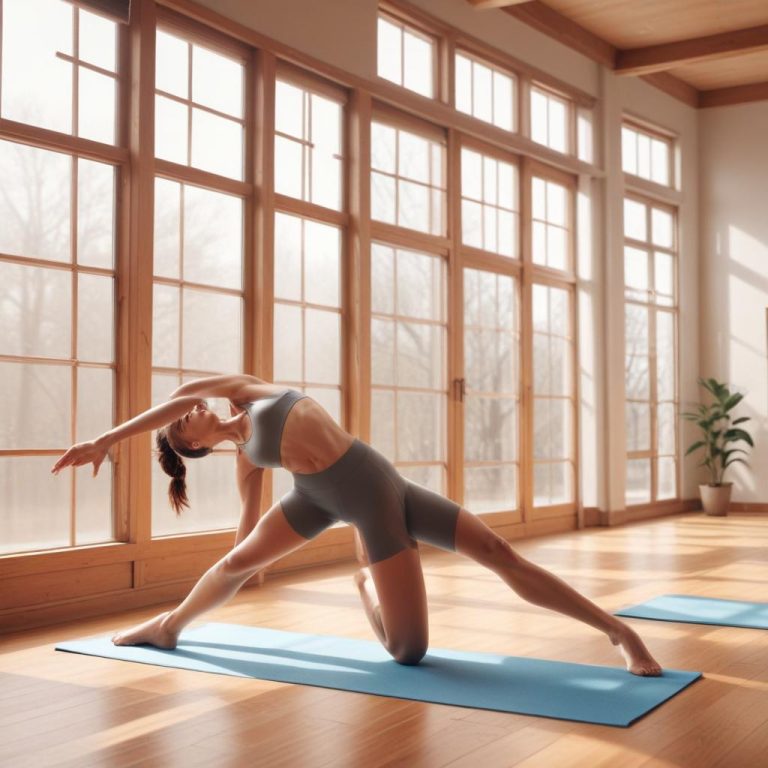 Stretching semplice per gambe e ginocchia