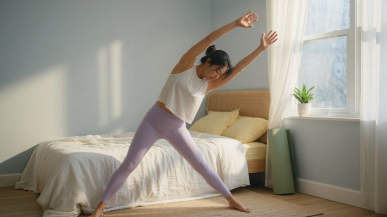 Stretching mattutino per articolazioni flessibili