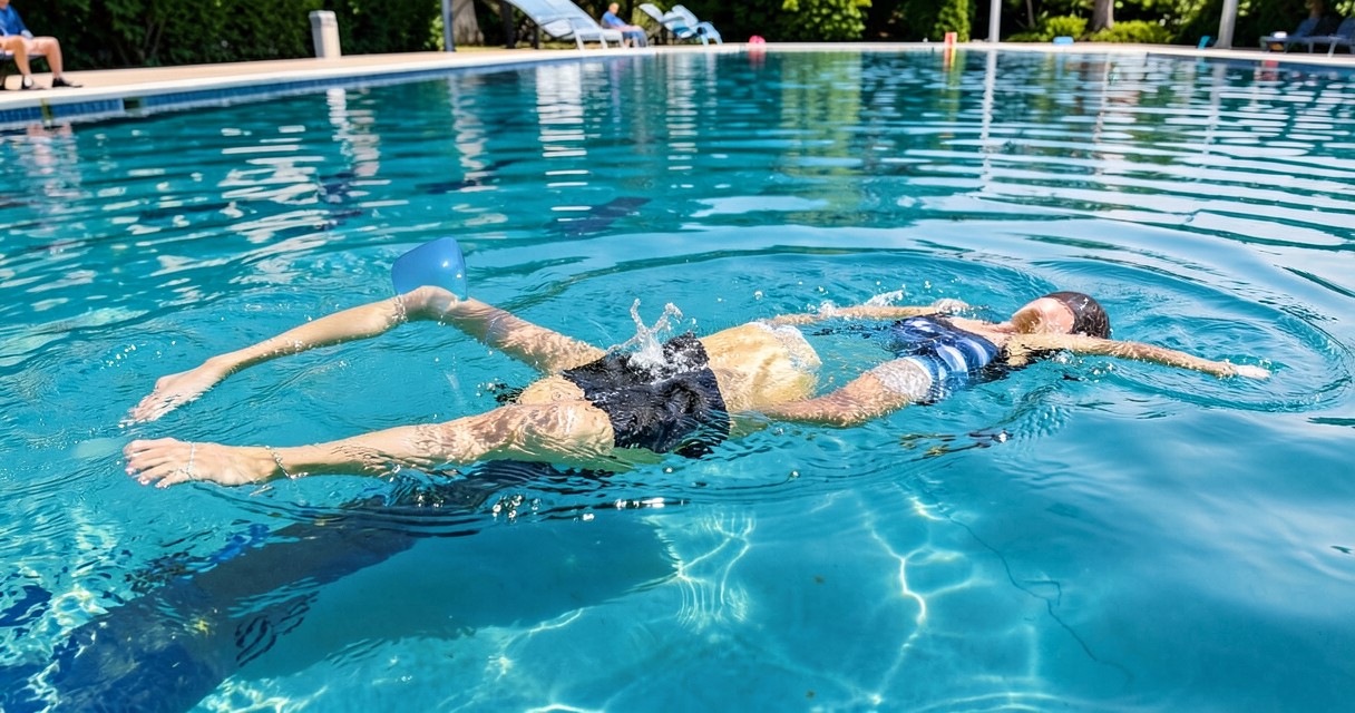 Attività leggere per mantenere cartilagine sana — Benefici del nuoto per la cartilagine